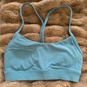 Lululemon Flow Y Bra Size 2 Teal